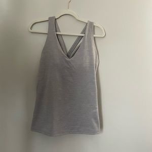 Grey workout tank